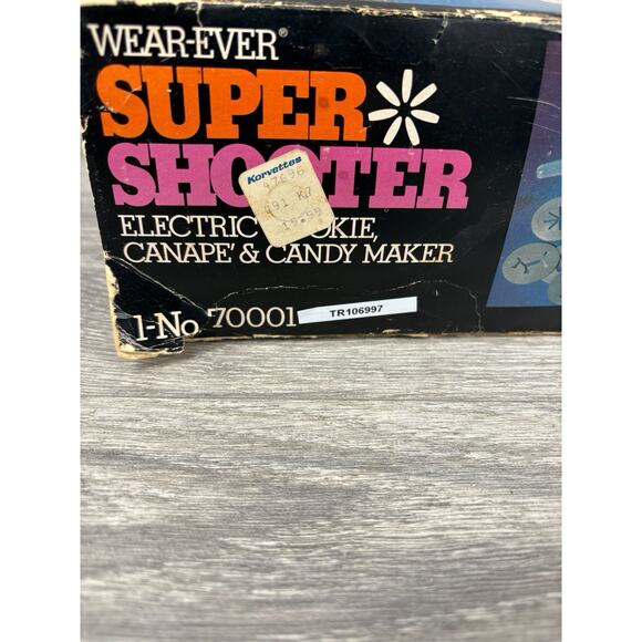 Wear Ever Super Shooter Electric Cookie Canape Candy Maker 70001 Tested Works - Picture 8 of 8